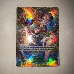 Monkey.D.Luffy SEC OP13-118 Carrying On His Will One Piece TCG NM English CCG - Image 1