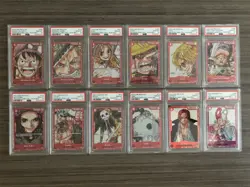 One Piece Film Red English Sequential PSA 10 Full Set - Image 1