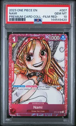 One Piece Film Red English Sequential PSA 10 Full Set - Image 4