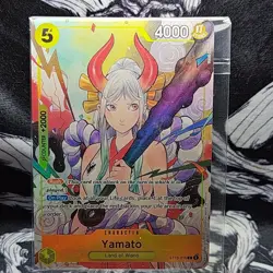 Bandai One Piece CCG Yamato ST13-016 Super Rare Holo Rush 4000 Power Character - Image 1