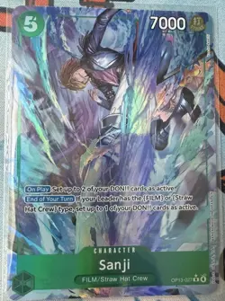 Sanji (Alternate Art) OP13-027 One Piece Carrying On His Will - Image 2