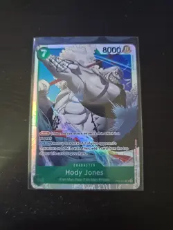 Hody Jones OP06-035 SR PRB-01 Premium Booster English ONE PIECE Foil - Image 1