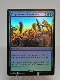 Preposterous Proportions FOIL X1 FDN MTG Foundations FB3 - Image 1