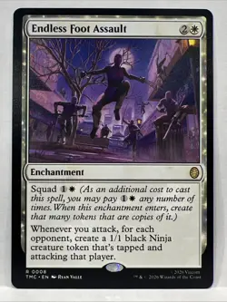 Endless Foot Assault - Rare #8 - Magic: Teenage Mutant Ninja Turtles Regular - Image 1