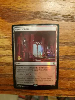Luxury Suite FOIL Commander BALDUR'S GATE Rare MTG MAGIC NM - Image 1