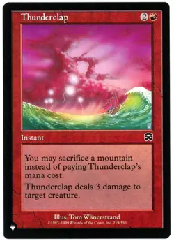 Thunderclap - The List Reprints - Mystery Booster 2 - MTG - NM/M - Image 1