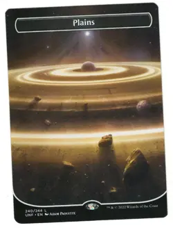 MTG Plains 240 Full Art Unfinity Magic The Gathering TCG - Image 1