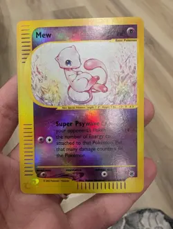 Mew 019/165 Expedition Base Set Reverse Holo Light Played Pokemon 2002 - Image 1