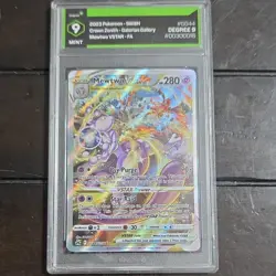 Pokemon Mewtwo VSTAR GG44/GG70 Crown Zenith Ultra Rare Holo Degree 9 - Image 1