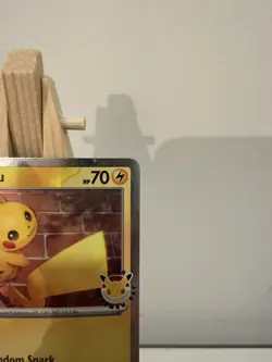 Pokemon TCG Pikachu 051/162 30th Anniversary Stamped 2026 Pokemon Day Promo - Image 4