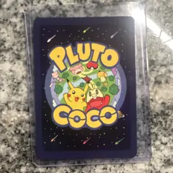 Pokemon alt/fan art Pluto Coco Lucario,Hydrigon, Scizor Full Holo Cards - Image 3