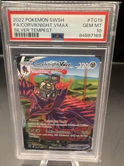 Corviknight VMAX 2022 Pokemon Silver Tempest #TG19 PSA 10 - Image 1