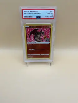 Pokemon Go 2022 Radiant Charizard #011 PSA 10 Gem Mint - Image 2