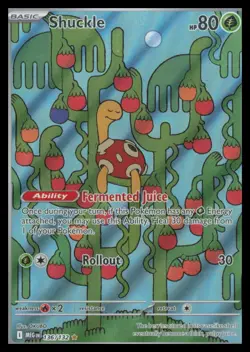 Pokemon Shuckle Illustration Rare Meg Mega Evolution Card 136/132 - Image 1