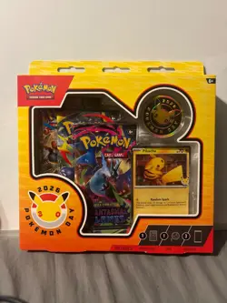 Pokemon Day 2026 Collection 30th Anniversary Pikachu Promo Sealed - Image 1