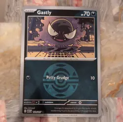 Pokemon Gastly 123/217 2026 Basic 70 HP 10 Attack Reverse Holo Gas - Image 2