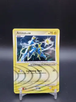 Arceus AR6 Platinum Arceus Holo Rare HP Pokemon Card - Image 1