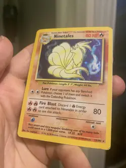 Ninetales 12/102 - Pokemon TCG Base Set Holo HP - Image 5