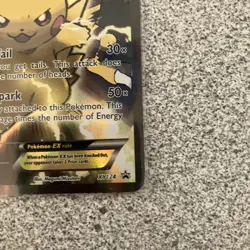 Pokemon TCG - XY-P Pikachu EX Full Art PROMO XY124 - LP (2) - Image 5