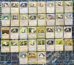 Pokemon Tcg Snorlax Lot of 35 Unique HOLO & Non Holo Vintage and MORE! - Image 1