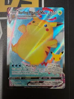 Pokemon Surfing Pikachu 009/025 Ultra Rare Holo Card - Image 1