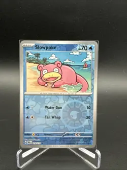 Slowpoke 018/131 - Prismatic Evolutions Reverse Holo Pokemon NM - Image 1
