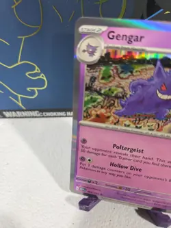 Pokemon Gengar Holo 094/165 Sv: Scarlet & Violet 151 Rare 130 NM#11 - Image 5