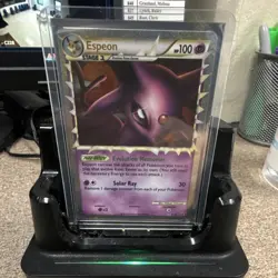 Pokemon Espeon 81/90 Stage 1 Psychic 100 HP Card English 2010 - Image 1