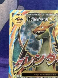 Pokemon TCG Mega M Charizard EX Evolutions 101/108 Holo Full Art Ultra Rare NM - Image 2