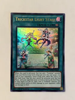 Yu-Gi-Oh! TCG Trickstar Light Stage 2018 Mega-Tin Mega Pack MP18-EN069 1st… - Image 1