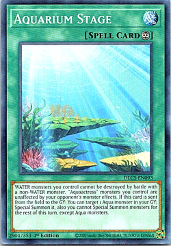 Aquarium Stage DLCS-EN093 Yu-Gi-Oh! 1st Edition Near Mint - Image 1