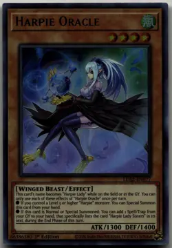 Harpie Oracle Ultra Rare Legendary Duelists: Season 2 LDS2-EN077 LP - Image 1
