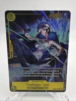 One Piece CCG English Trafalgar Law SEC Alt Art EB03-062 NM Heroine Edition - Image 1