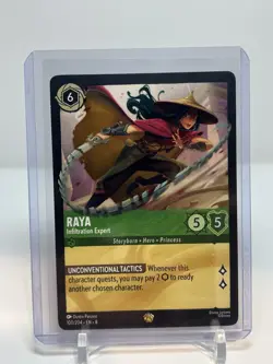 DISNEY LORCANA Raya - Infiltration Expert Reign of Jafar 100/204 - Image 1