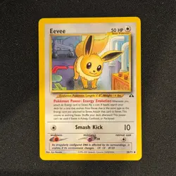 Pokemon Card TCG - Eevee 38/75 Neo Discovery NM - Image 1