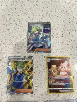 Pokemon TCG GGC SV02 10 Card Lot Holo Foil Full Art Pikachu Lapras Omanyte - Image 3