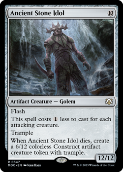 Ancient Stone Idol [March of the Machine Commander] Magic MTG - Image 1