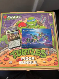 Magic The Gathering x TMNT NYCC Exclusive & Pizza Box with Promo Card - Image 1