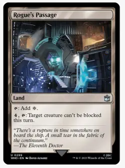 Rogue's Passage | MTG Doctor Who TARDIS | NEW | NM - MINT | EDH Staple - Image 1