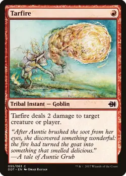 Tarfire [Duel Decks: Merfolk vs. Goblins] Magic MTG - Image 1