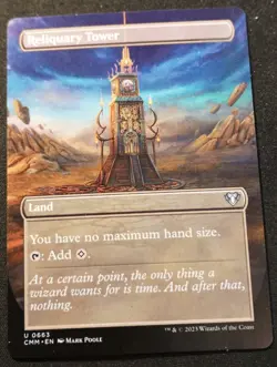 Reliquary Tower - Borderless - CMM - MTG - EN - NM - 0663 - Image 1