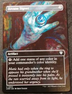 Arcane Signet - Borderless - CMM - MTG - EN - NM - 0653 - Image 1