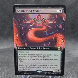 South Wind Avatar Extended Art Foil Teenage Mutant Ninja Turtles TMNT MTG TMT - Image 1