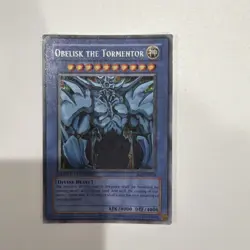 Yu-Gi-Oh Obelisk the Tormentor JMP-EN004 Secret Rare Lp - Image 1