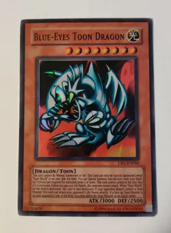 Blue-Eyes Toon Dragon DB1-EN098 Ultra Rare Unlimited Dark Beginning 1 Yu-Gi-Oh! - Image 1