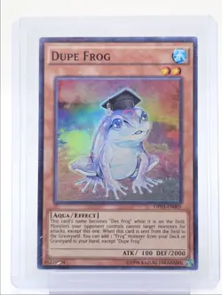 DUPE FROG 1996 YU-GI-OH! OTS TOURNAMENT PACK 3 Q5677 - Image 1