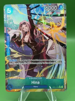 HINA 2026 One Piece EB03 Heroines Edition Rare Alt Art 025 ENGLISH - Image 1