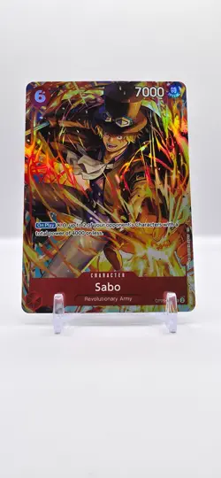 Sabo SR (Illustration Box Vol.5) OP05-007 - One Piece Promotion Cards Foil - Image 1