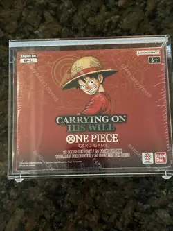 One Piece TCG: OP13 Carrying On His Will Booster Box Sealed English / Acrylic C. - Image 1