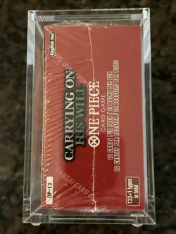 One Piece TCG: OP13 Carrying On His Will Booster Box Sealed English / Acrylic C. - Image 2